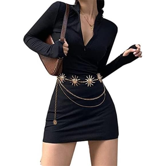 Boho Multilayer Waist Chain - Sun Belly Body Jewelry - Picture 3 of 6